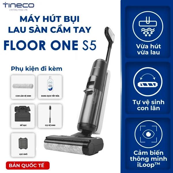 Máy hút bụi lau sàn khô ướt Tineco Floor One S5 Combo chính hãng